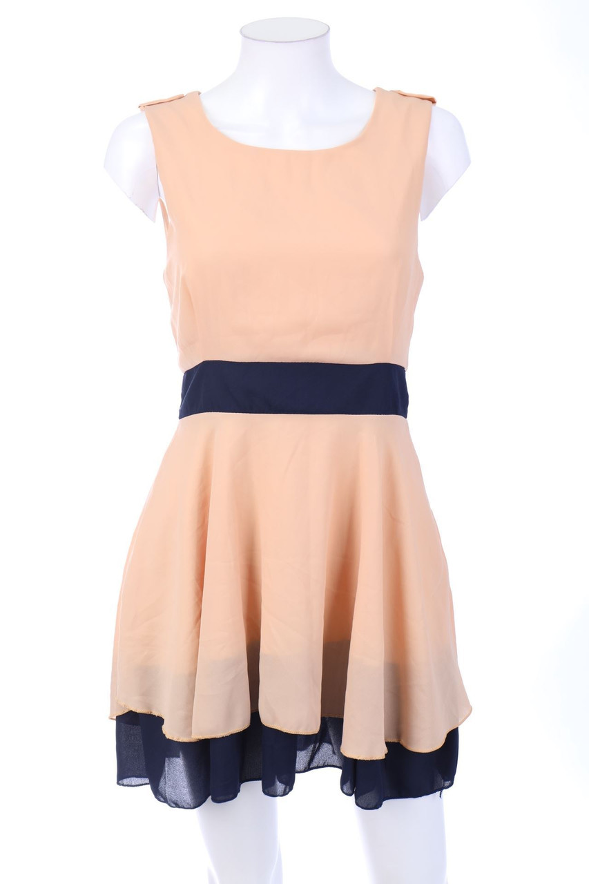 Ohne Label - Minikleid im Layer Look - S