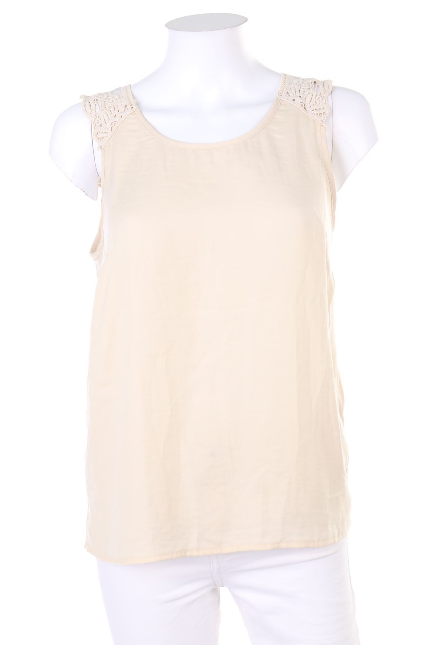 VILA - Blusentop mit Spitze - XS