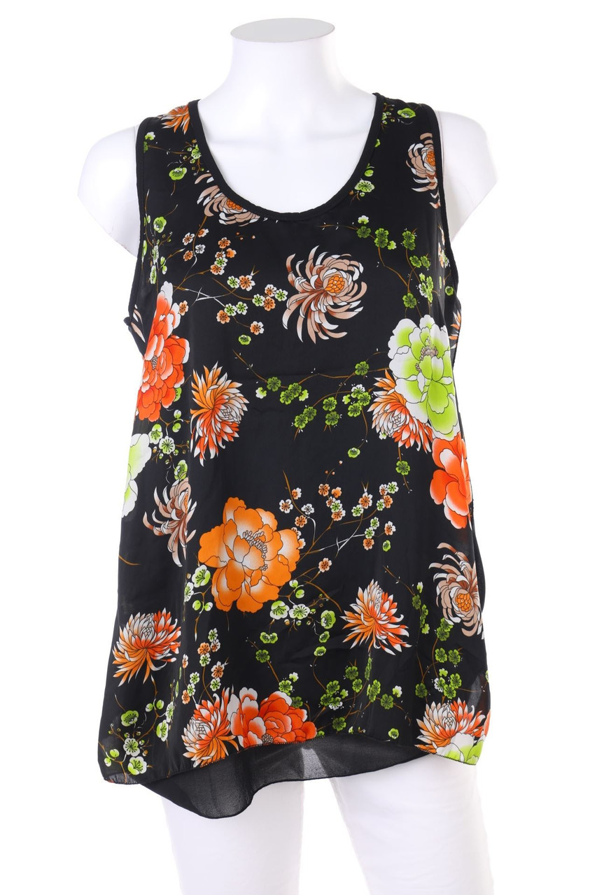 vestino - Blusentop mit floralem Muster - D 38