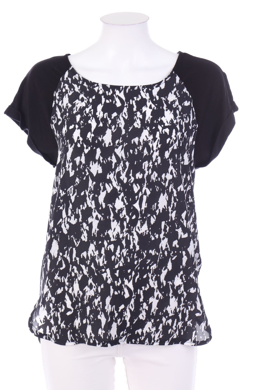 WOMEN limited by Tchibo - Kurzarm-Shirt mit Muster - D 36-38