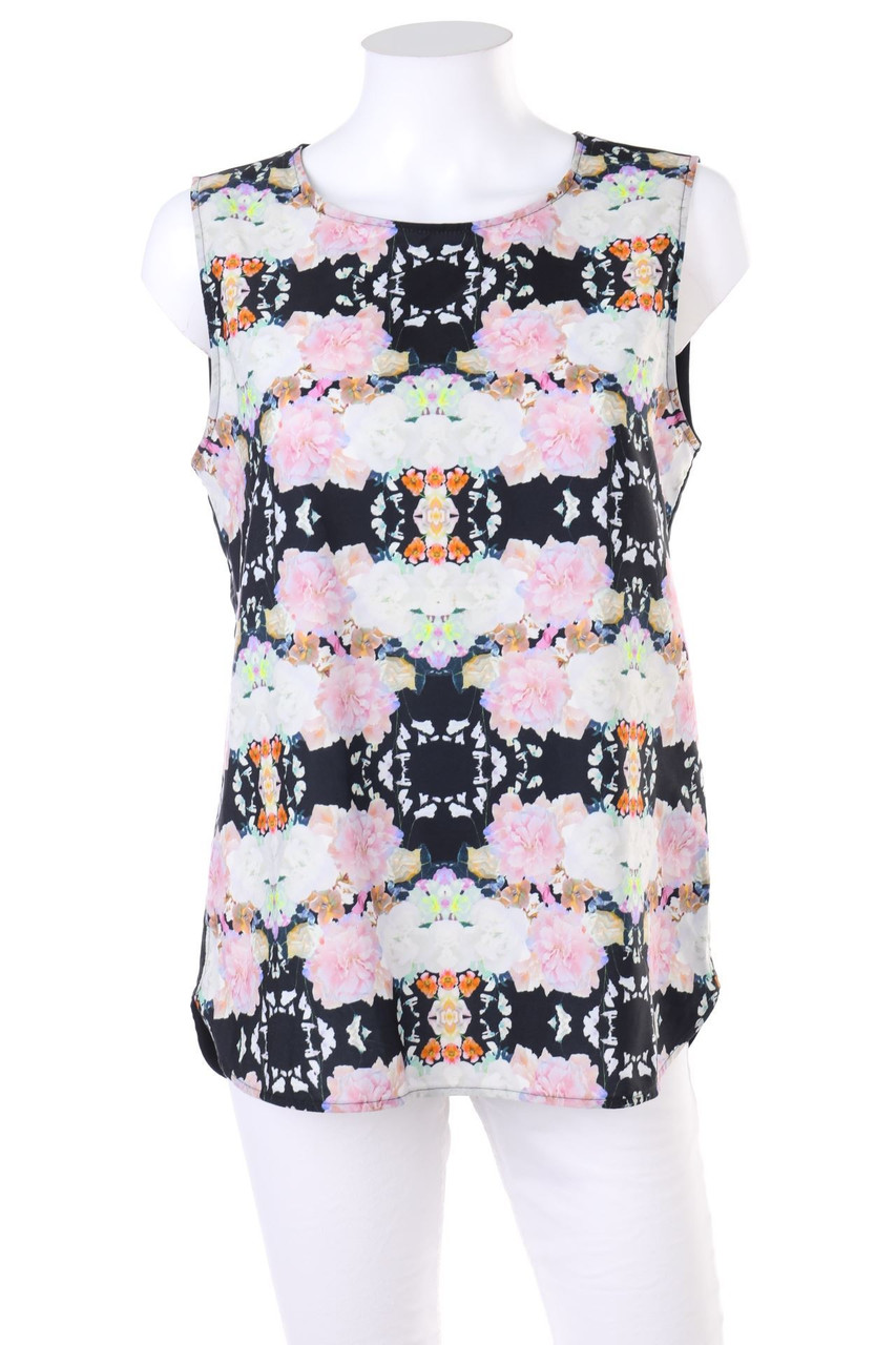 H&M - Blusentop mit Blumen-Print - D 42