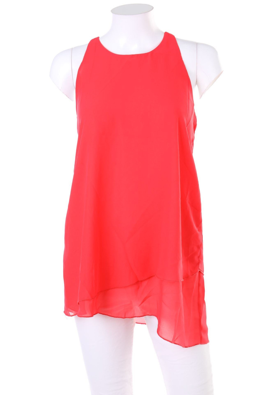 AMISU - Blusentop im Layer Look - XS