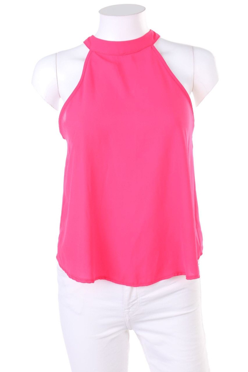 MAB - Neckholder-Top mit Knöpfen - S