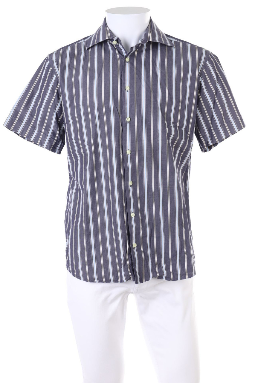 Jake*s - Kurzarm-Hemd mit Streifen - 39