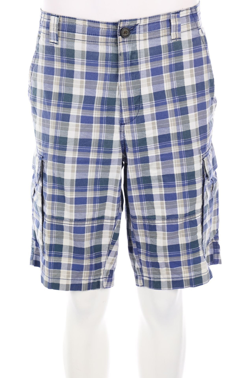 CANDA by C&A - Cargo-Shorts mit Karo-Muster - 56