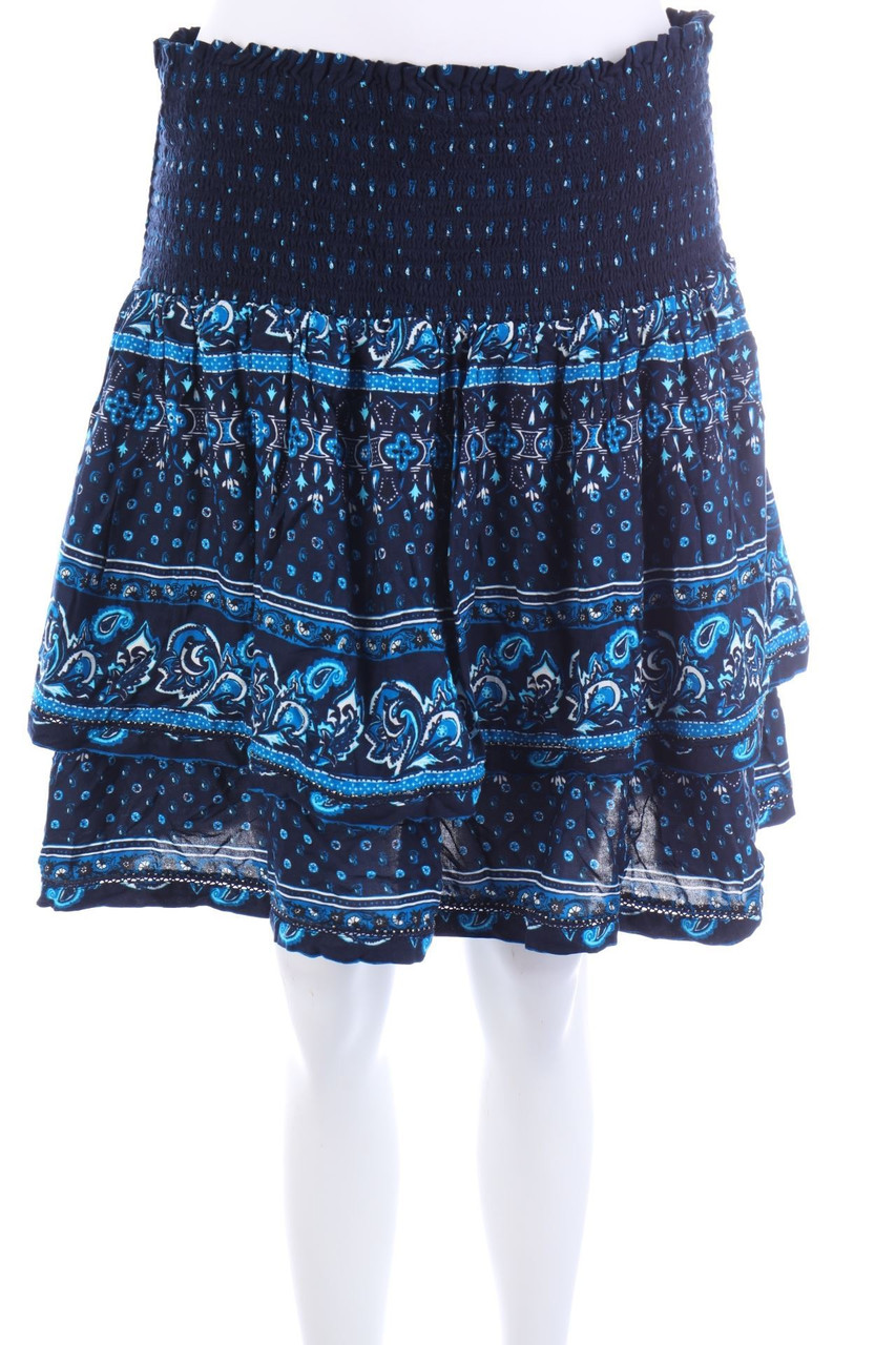 Superdry - Print-Minirock mit Volants - L