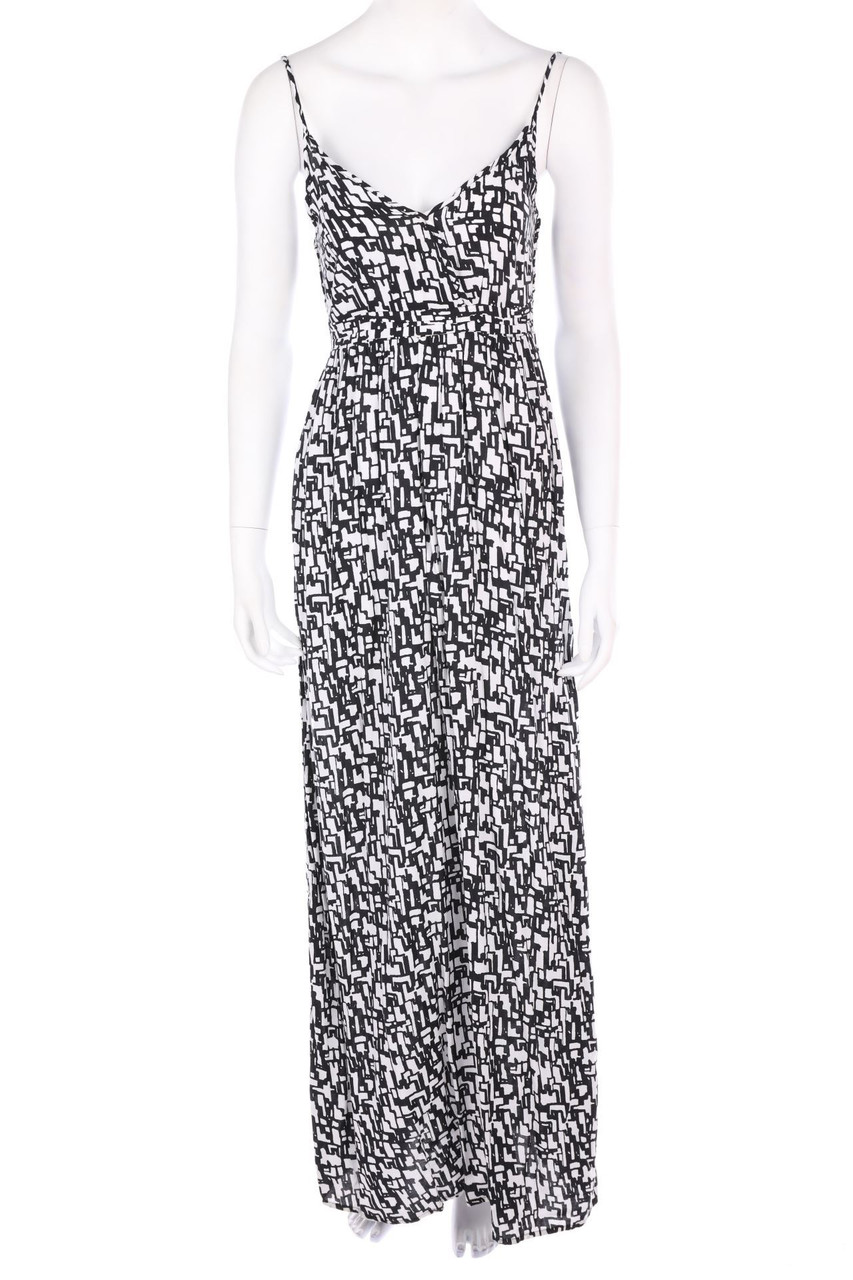 ONLY - Maxi-Kleid mit geometrischem Muster - D 36