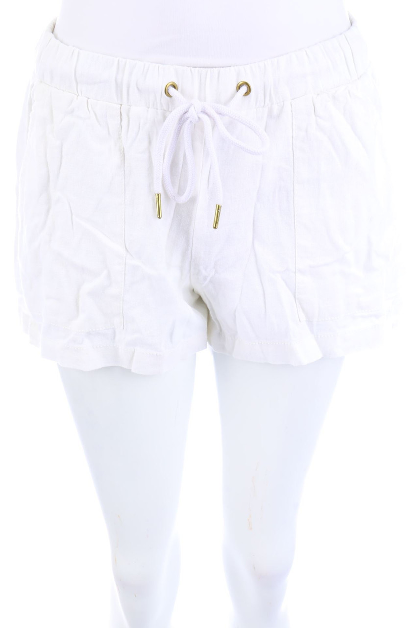 H&M LOGG - Shorts mit Leinen - D 36