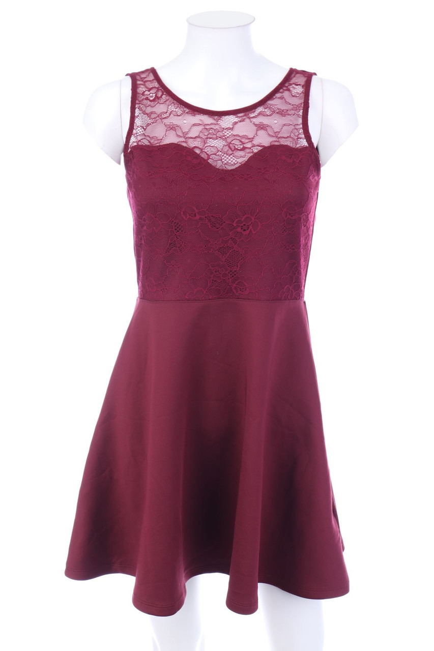 H&M DIVIDED - Minikleid mit Spitze - D 38