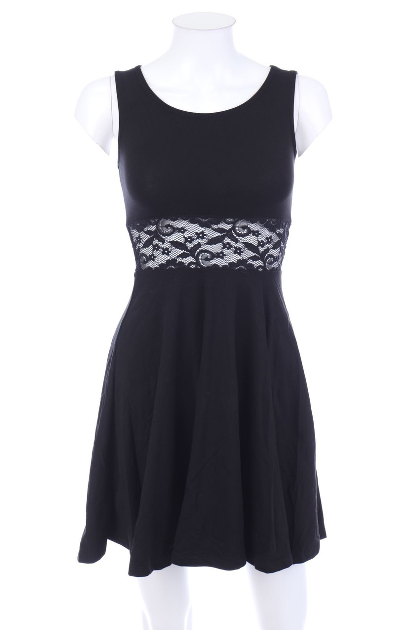 Ohne Label - Party-Kleid mit Spitze - XXS