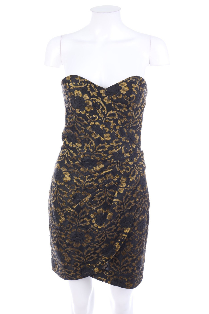 H&M DIVIDED - Party-Kleid aus Spitze in Wickel-Optik - D 36