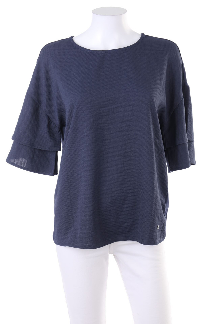 Essentials by Tchibo - Bluse mit 3/4-Ärmel im Layer Look - D 36-38