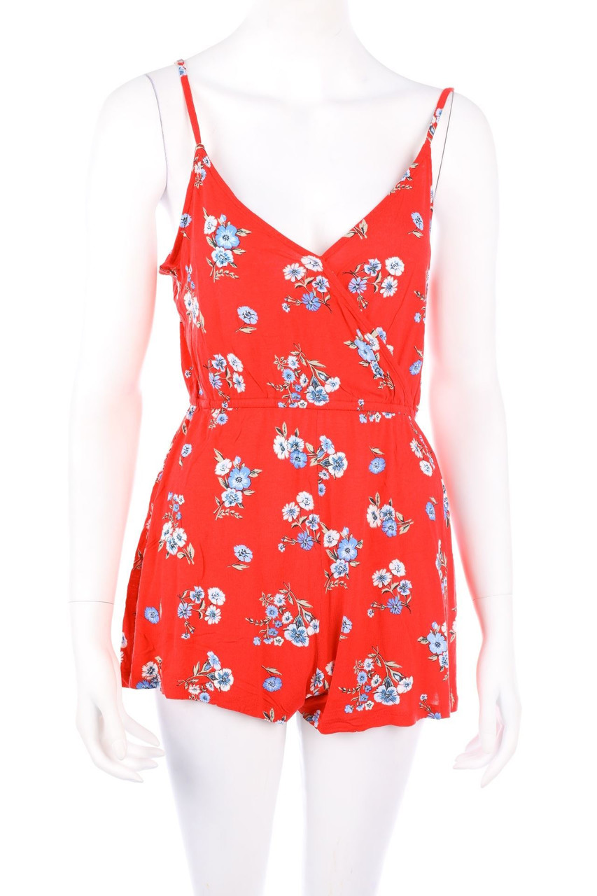 H&M DIVIDED - Playsuit mit Blumen-Print - D 38