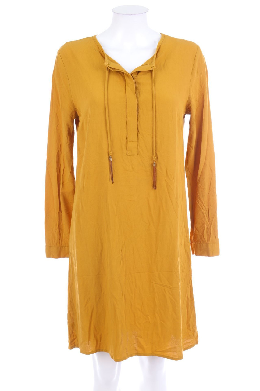 Ohne Label - Tunikakleid mit Quasten - D 40-42