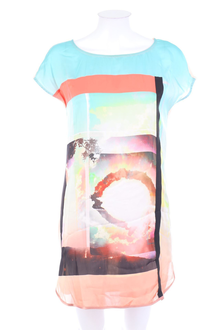 ANNA FIELD - Minikleid mit Print - D 36