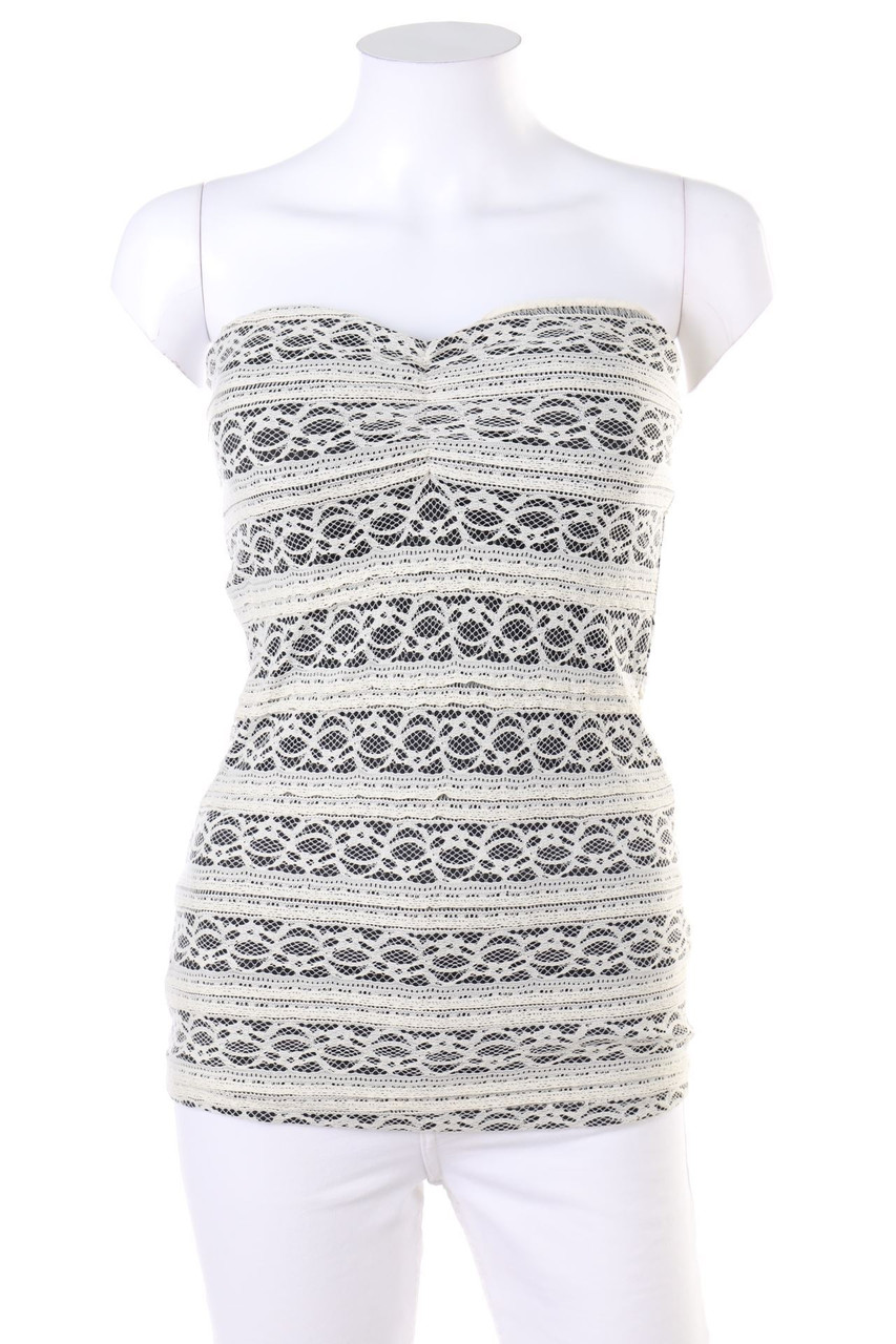 TALLY WEiJL - Spitzen-Bustier-Top - M