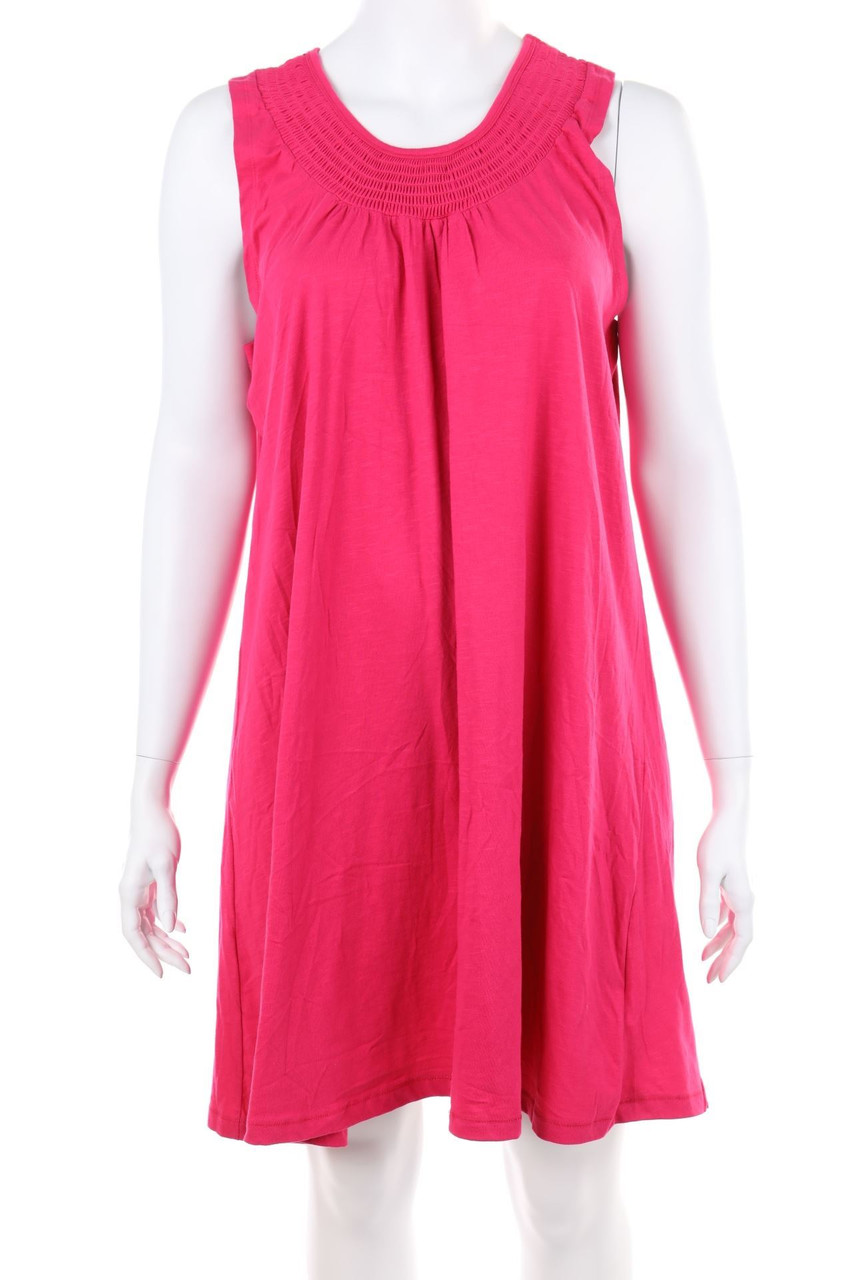 sheego - Kleid mit Smok-Details - D 54