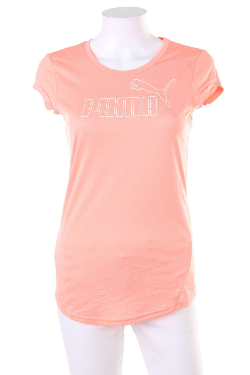 PUMA - Sport T-Shirt mit Logo-Print - D 34