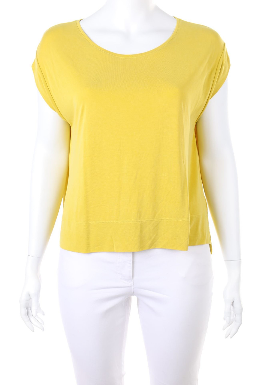 BETTY & CO - Kurzarm-Shirt mit überschnittener Schulter - D 46