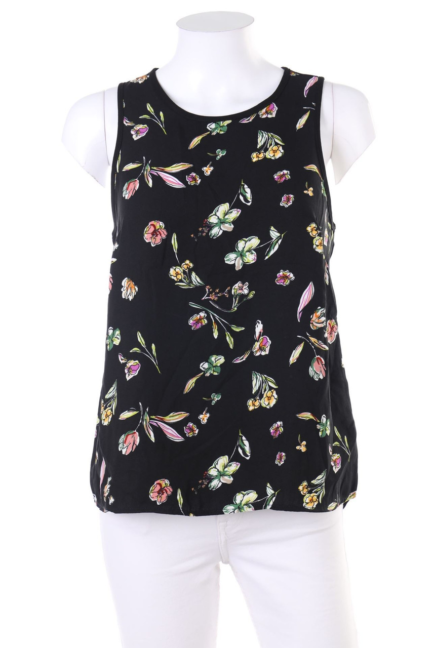 Stradivarius - Blusentop mit Blumen-Print - M