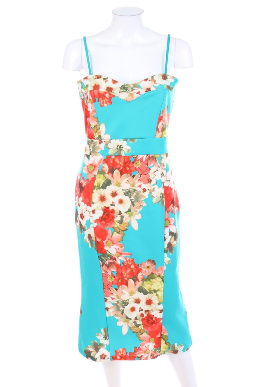 Evita - Cocktailkleid mit Blumen-Print - D 40