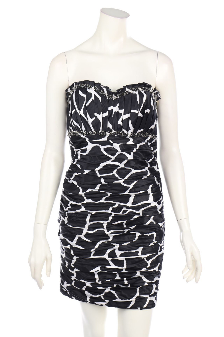 SWING - Cocktailkleid mit Perlen - D 38