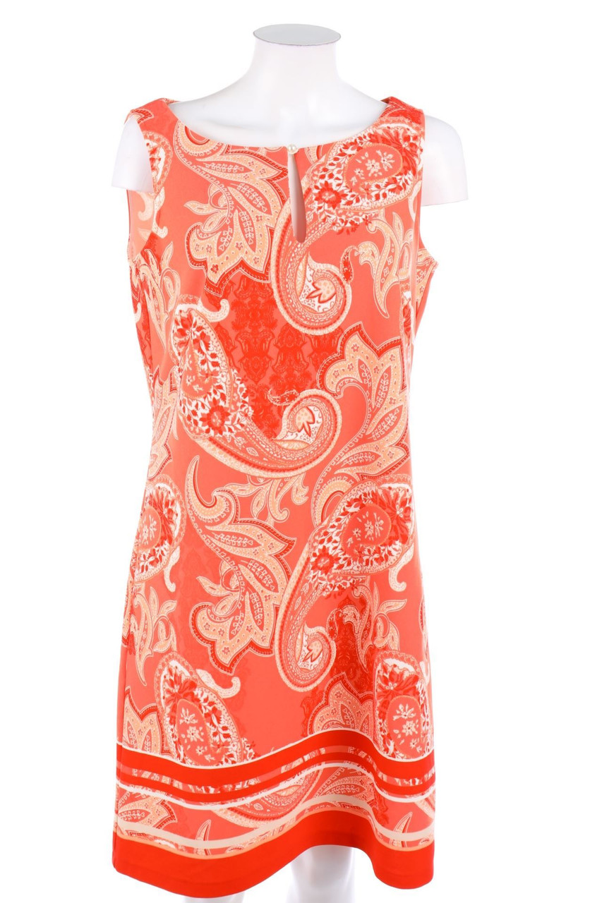 comma - Kleid mit Paisley-Print - D 40