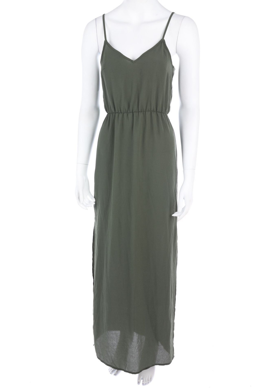 H&M DIVIDED - Maxi-Kleid mit Schlitz - D 34