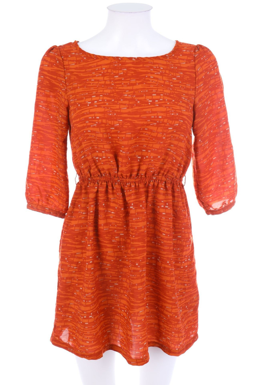 H&M - Print-Minikleid mit 3/4-Ärmel - D 34