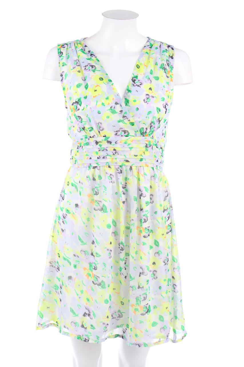 VERO MODA - Print-Kleid mit Biesen - S