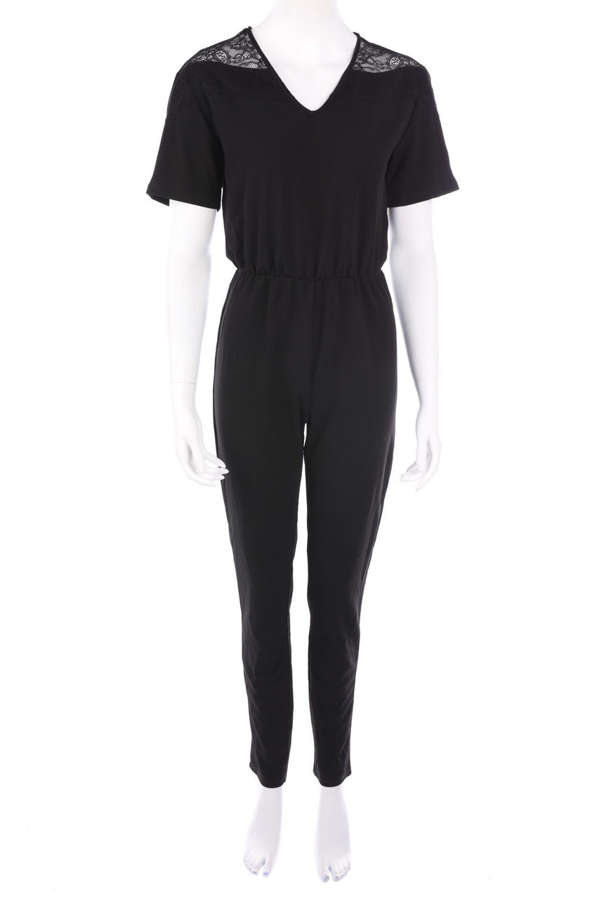 JACQUELINE de YONG - Jumpsuit mit Spitze - S