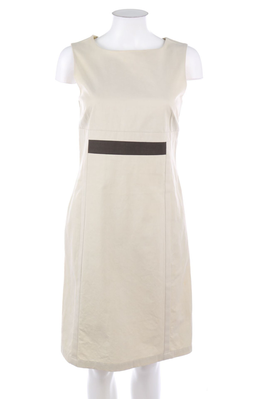 ´S Max Mara - Shift-Kleid aus Baumwolle - D 34