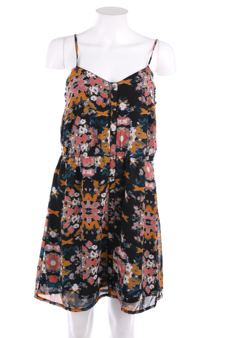 QS by s.Oliver - Minikleid mit Print - D 40