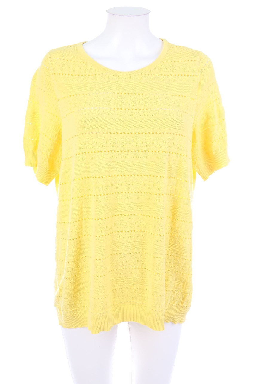 Ohne Label - Strick-Pullover mit Muster - L