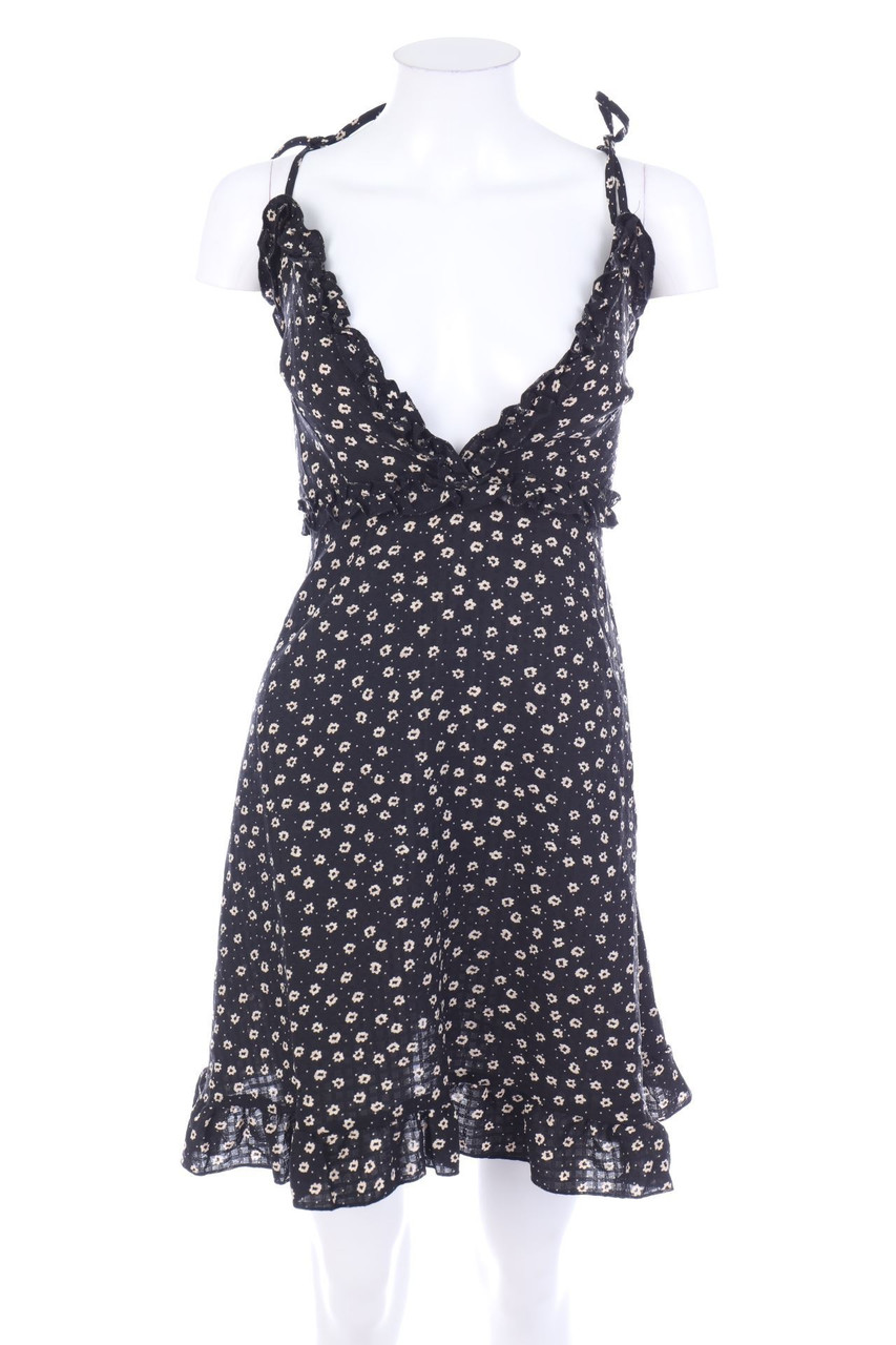 SHEIN - Träger-Kleid mit Blumen-Print - L