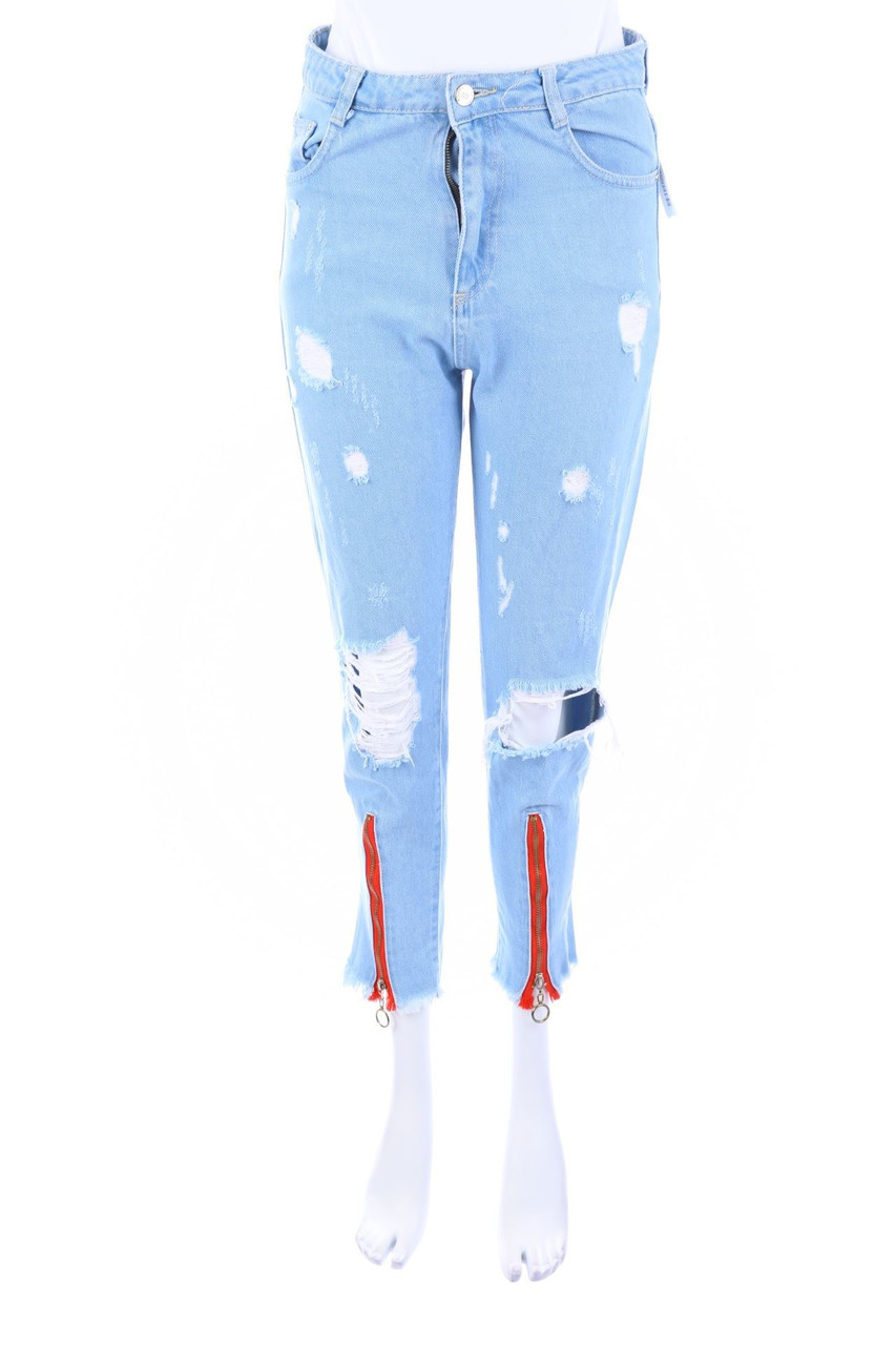 SECONDHAND - Destroyed Skinny-Jeans - D 38