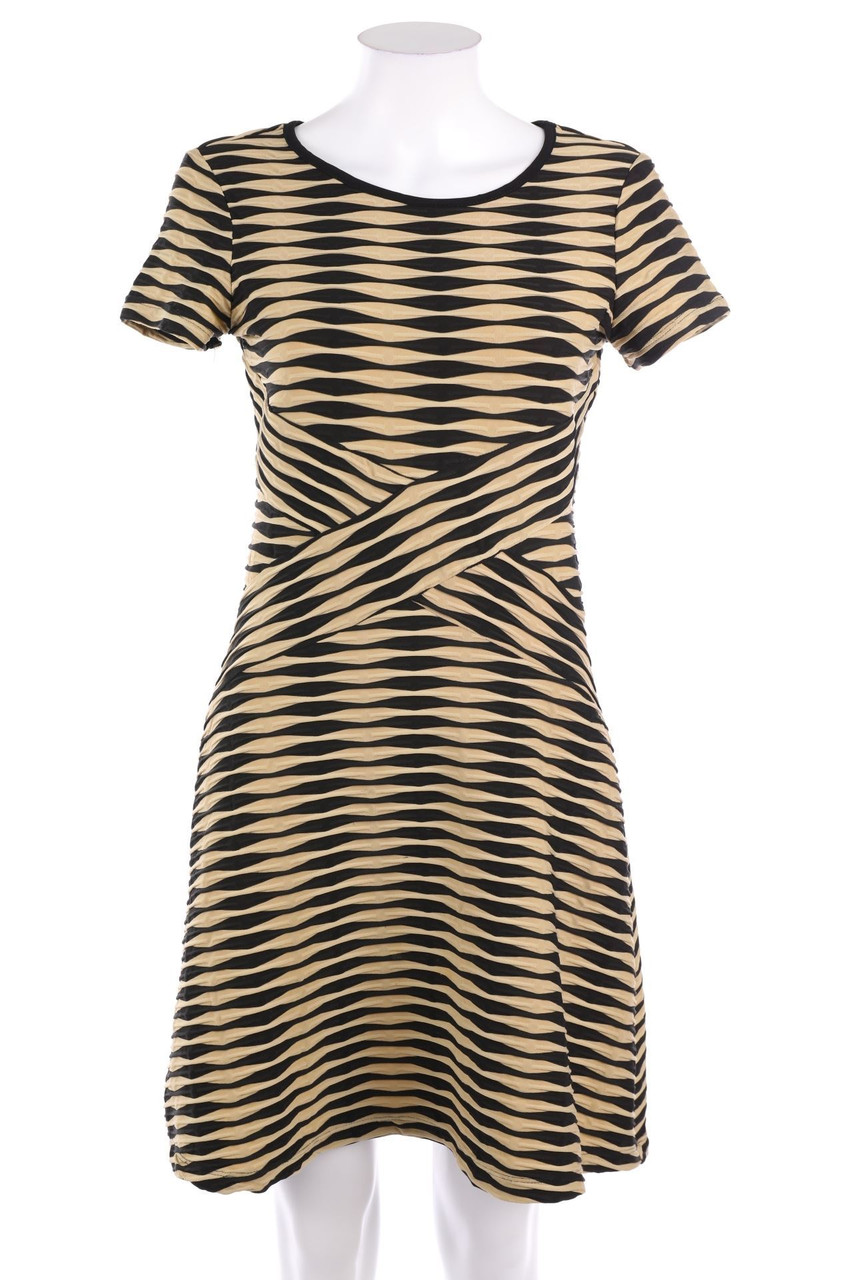 LOFT - Abendkleid mit Streifen - D 38