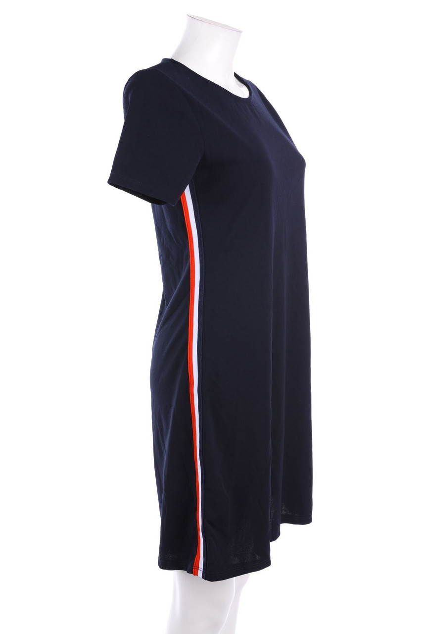 Hailys - Kleid mit Galonstreifen - S