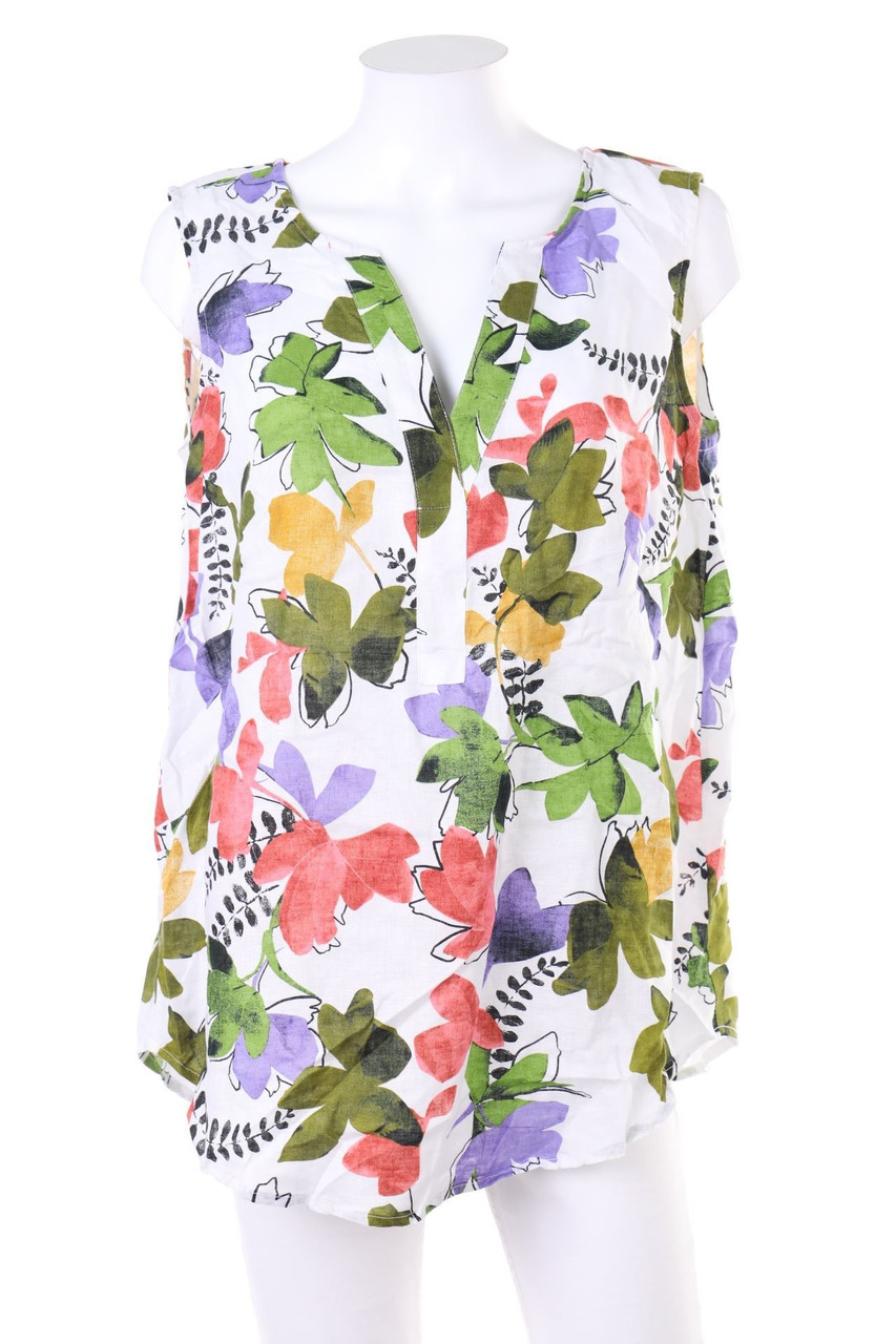 Christian Berg - Top mit Blumen-Print - D 42