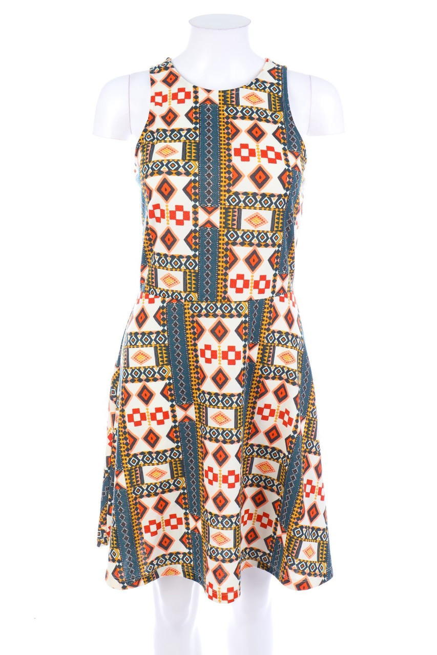H&M - Skater-Kleid mit Print - S