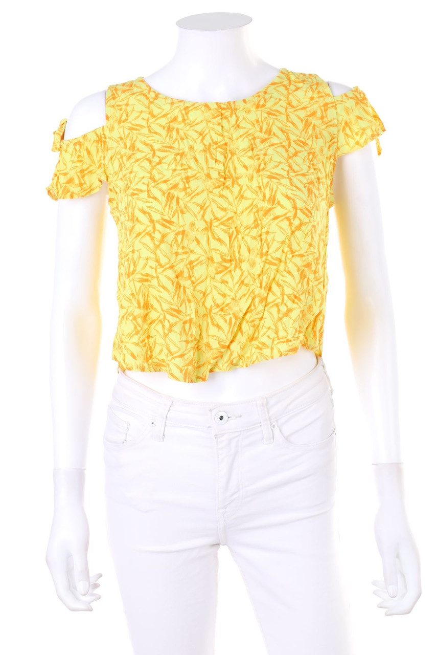 MANGO - Cold-Shoulder-Bluse - XS