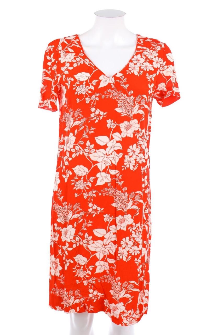 CAROLL - Shift-Kleid mit Blumen-Print - D 36