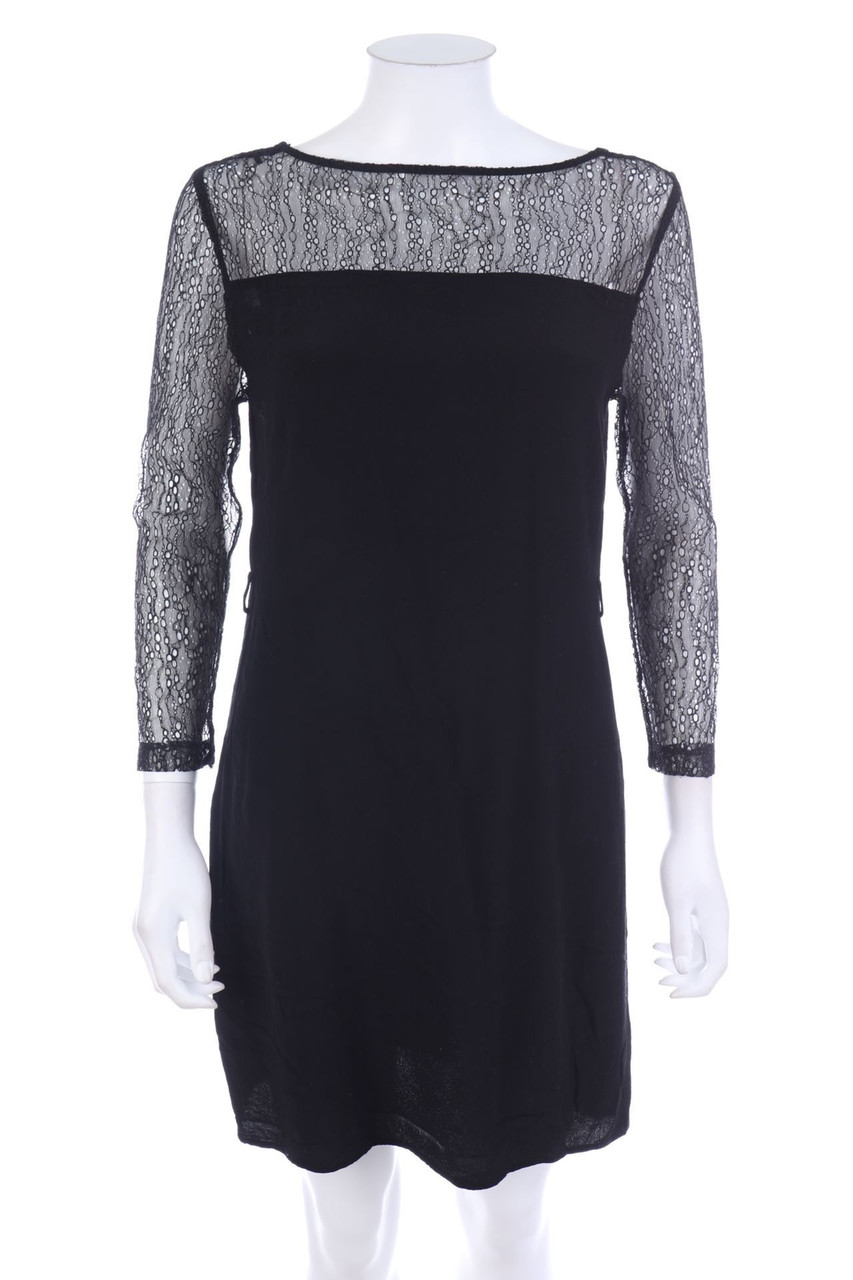 Ohne Label - Party-Kleid mit Spitze - D 36-38