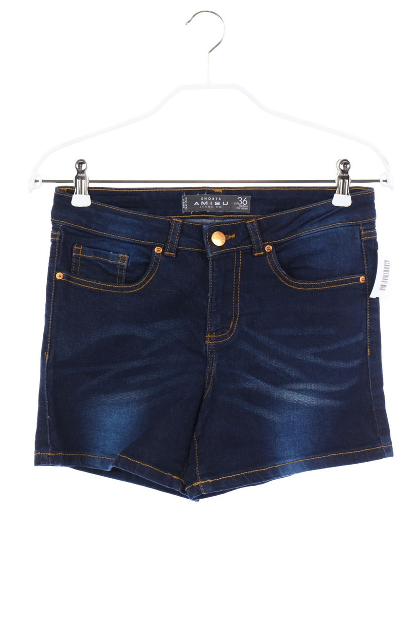 AMISU - High Waist-Jeans-Shorts - D 36
