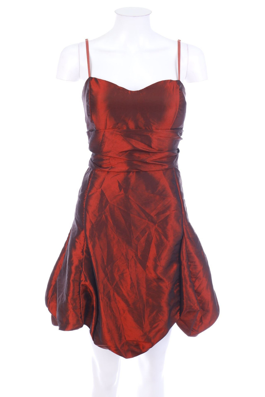 APIOSAL - Abendkleid mit Raffungen - D 44