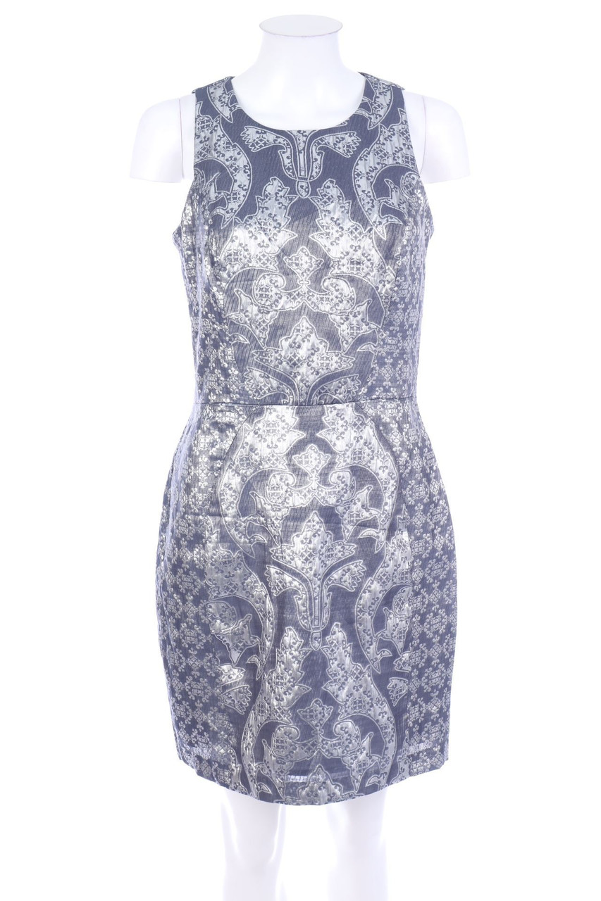 H&M - Etui-Kleid aus Jacquard mit Metallic-Effekt - D 38