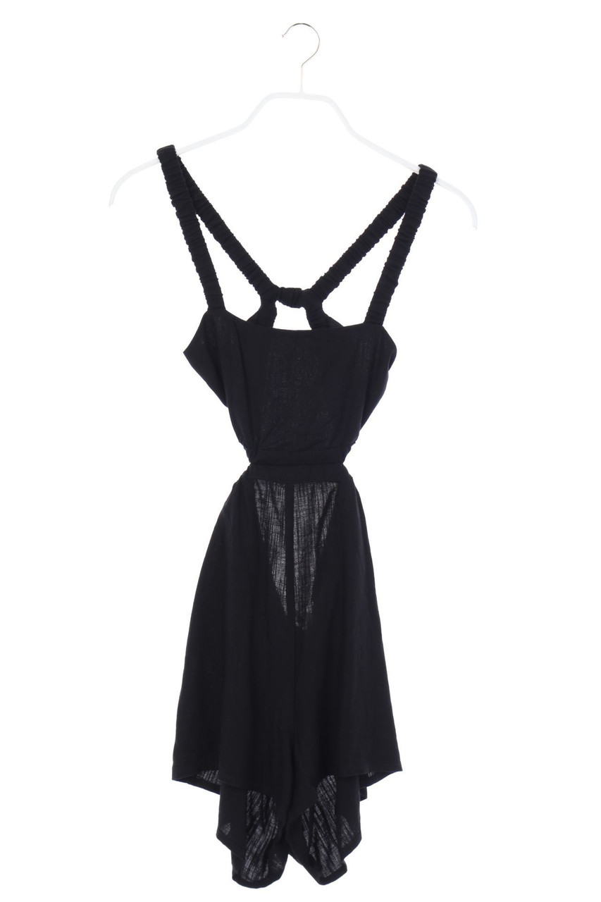 PULL&BEAR - Playsuit mit Leinen - XS