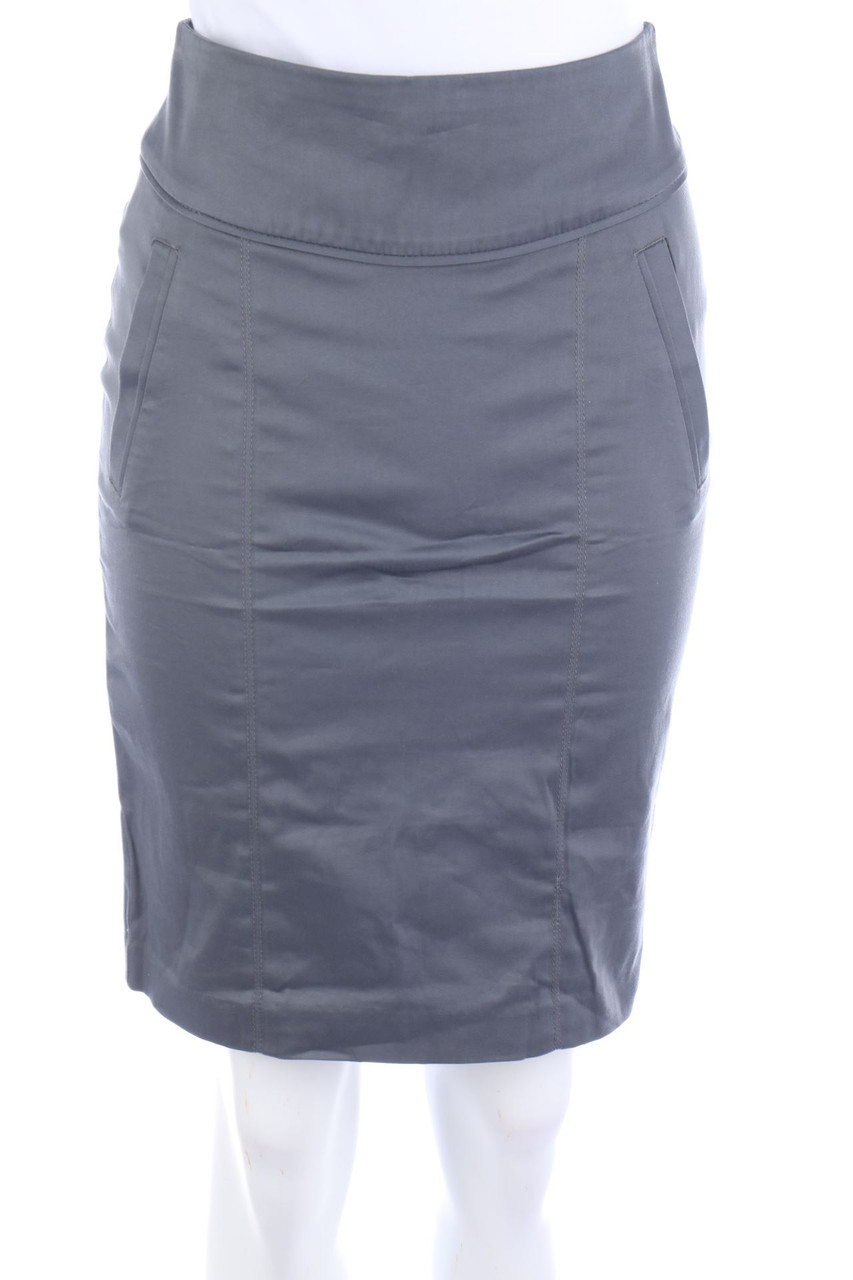 H&M - Bleistift-Rock mit Schlitz - D 36