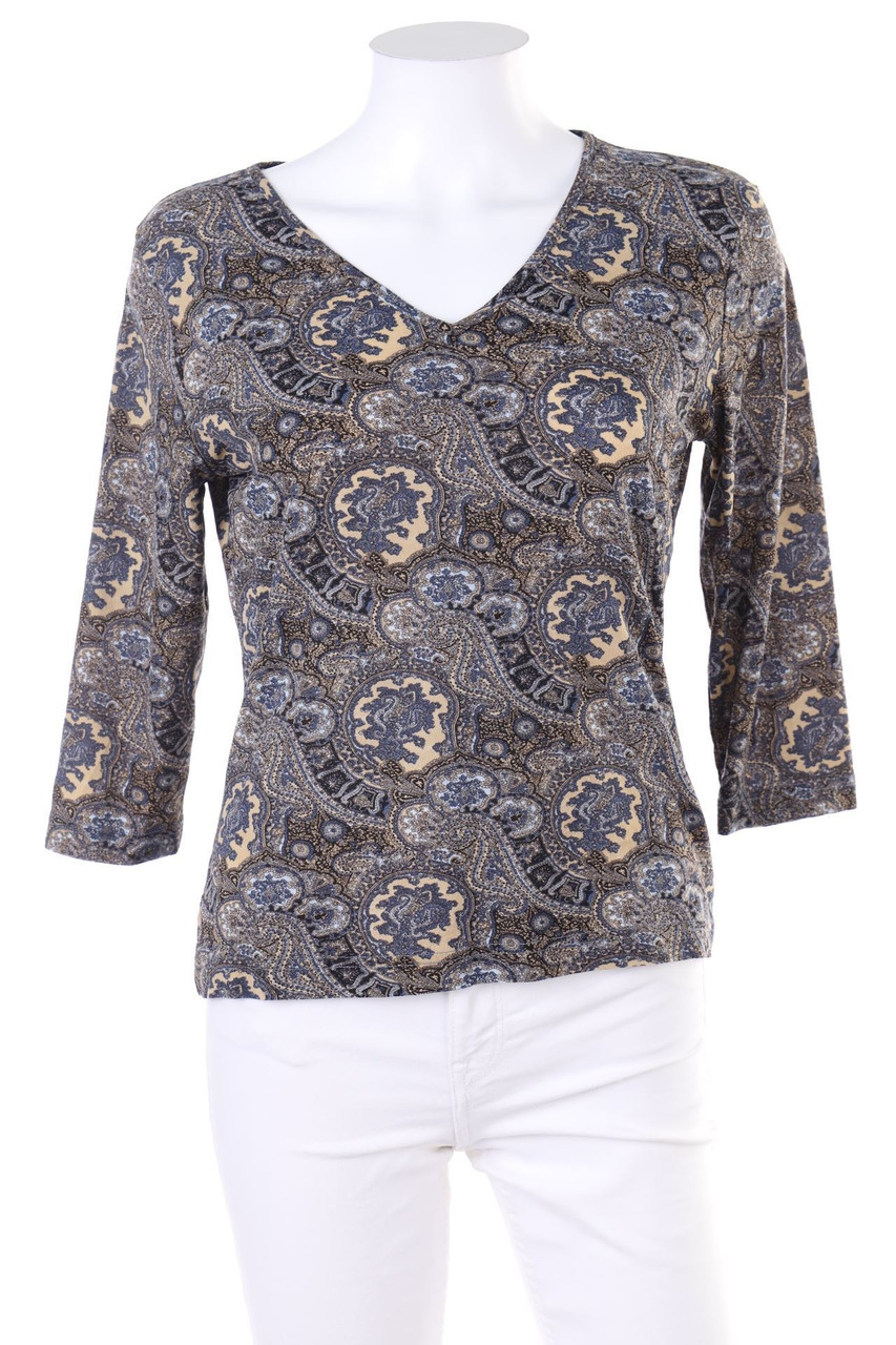 MONTEGO - 3/4-Arm-Shirt mit Print - L
