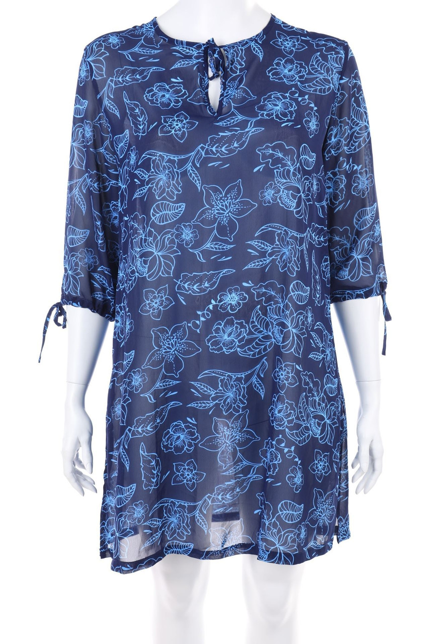 GIADA - Kleid mit Blumen-Print - D 48